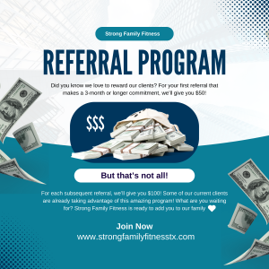 Referral program graphic